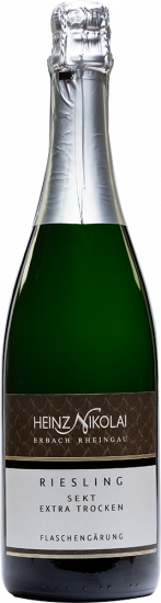 2023 Rheingau Riesling *** Sekt extra trocken - Weingut Heinz Nikolai
