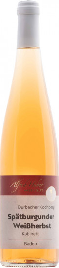 2024 Spätburgunder Weißherbst Kabinett halbtrocken - Weingut Alfred Huber