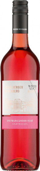 2023 Spätburgunder Rosé Heidelberger Mannaberg halbtrocken - Winzer von Baden