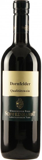 2013 Dornfelder QbA lieblich - Weingut Bürgermeister Schweinhardt