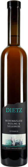 2016 Riesling Beerenauslese SIEGERREBE edelsüß 0,5 L - Weingut Tom & Bernd Dietz