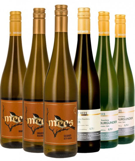 Probierpaket Weißwein säurearm - Weingut Mees