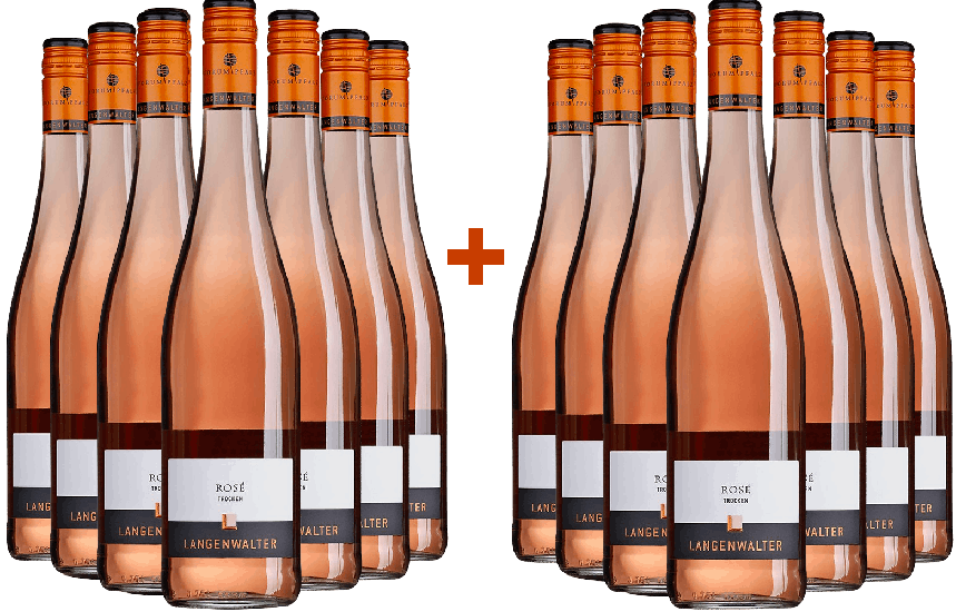 7+7 Paket Cuvée rosé - Weingut Langenwalter
