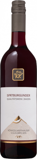 2022 Königschaffhauser Vulkanfelsen Spätburgunder Dt. QW *VF* lieblich - Winzergenossenschaft Königschaffhausen-Kiechlinsbergen