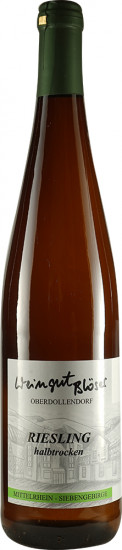 2023 Riesling halbtrocken - Weingut Blöser