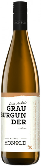 2024 Grauburgunder trocken Bio - Weingut Honold