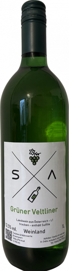 2025 Grüner Veltliner trocken 1,0 L - Weingut Arndorfer