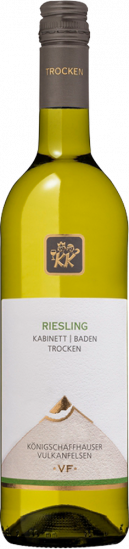 2024 Königschaffhauser Vulkanfelsen Riesling Kabinett *VF* trocken - Winzergenossenschaft Königschaffhausen-Kiechlinsbergen