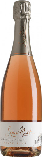2023 Vintage Rosé Crémant d'Alsace AOP brut Bio - Sipp-Mack