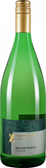 2025 Müller-Thurgau feinherb 1,0 L - Weingut Zehnthof Kruger
