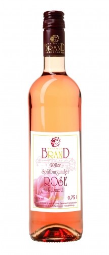 2011 Ewig Leben Spätburgunder Rosé QbA halbtrocken - Weingut Brand