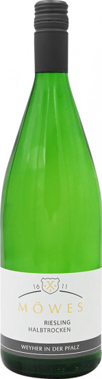 2023 Riesling halbtrocken 1,0 L - Weingut Möwes