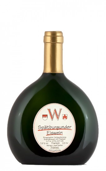 2001 Bürgstadter Centgrafenberg 0,5L Spätburgunder Eiswein Weißherbst edelsüß 0,5 L - Weingut Josef Walter