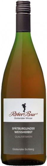 2023 Blauer Spätburgunder Weißherbst Spätburgunder Weissherbst 1,0 L - Roter Bur Glottertäler Winzer