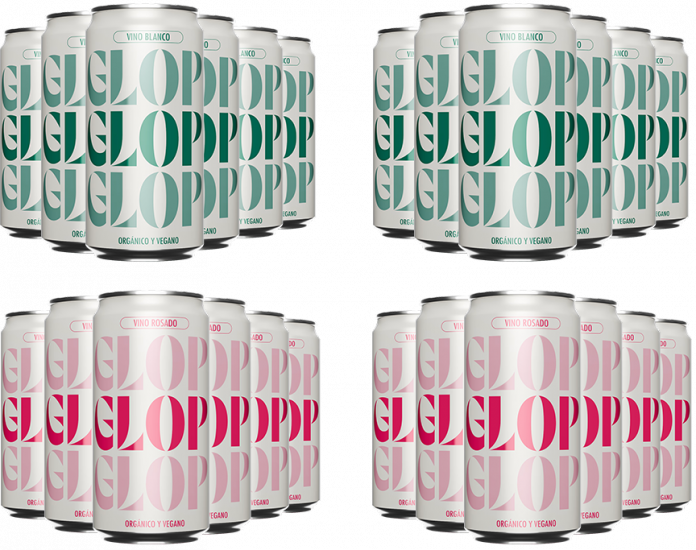 Aktionpaket 12 Glop Wine White + 12 Glop Wine Rosé Cataluña DO Bio - Glop Wines