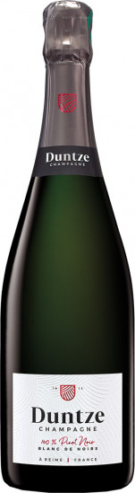 100% Pinot Noir Champagne AOP extra brut - Champagne Duntze