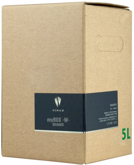 2021 Bag-in-Box (BiB) RIVANER trocken 5,0 L - SCHILD.WEIN
