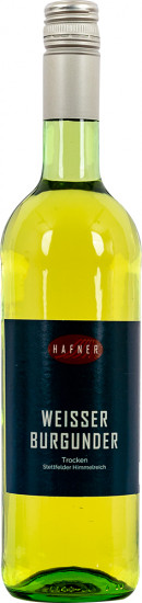 2018 Stettfelder Himmelreich Weißer Burgunder Trocken - Weingut Hafner
