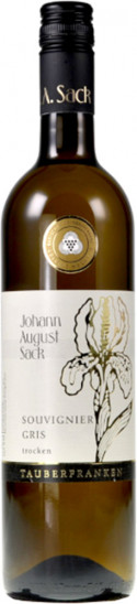 2022 Souvignier gris trocken - Weingut Johann August Sack