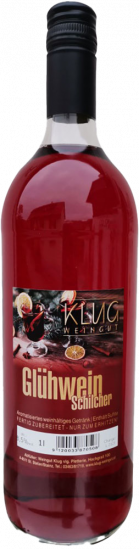 Schilcher Glühwein 1,0 L - Weingut Klug
