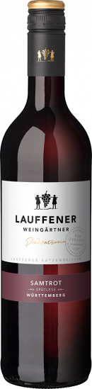 2023 Katzenbeisser Samtrot Spätlese halbtrocken - Lauffener Weingärtner