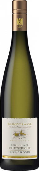 2015 Heppenheimer Centgericht Riesling Trocken - Hessische Staatsweingüter