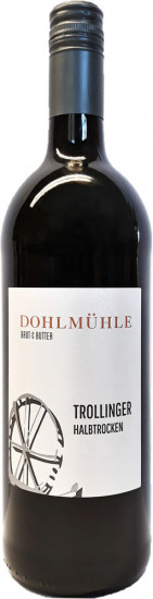 2025 Trollinger halbtrocken 1,0 L - Weingut Dohlmühle