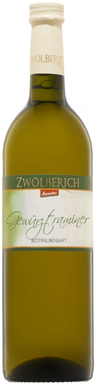2021 Gewürztraminer -Traubensaft weiß 0,735 L - Weingut Im Zwölberich