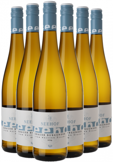 Grauburgunder vom weißen Stein-Paket - Weingut Seehof