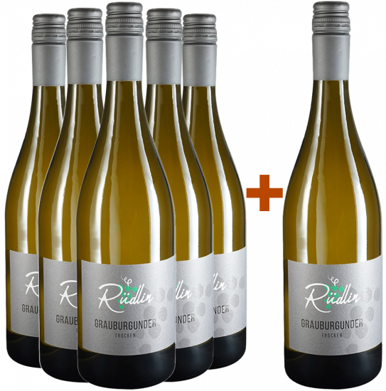 5+1 Paket Grauburgunder FundamenT - Wein- und Obsthof Rüdlin