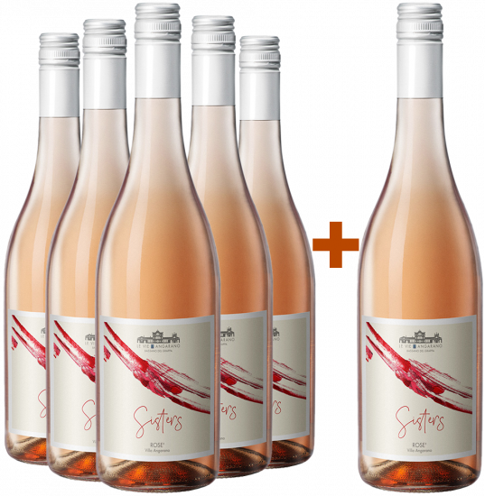 5+1 Paket Sisters Veneto Veneto IGP Bio - Le Vie Angarano