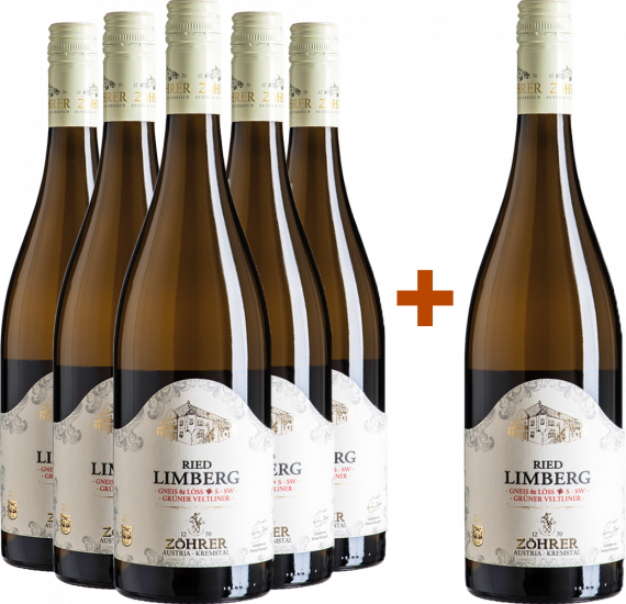 5+1 Paket Grüner Veltliner trocken - Weingut Zöhrer