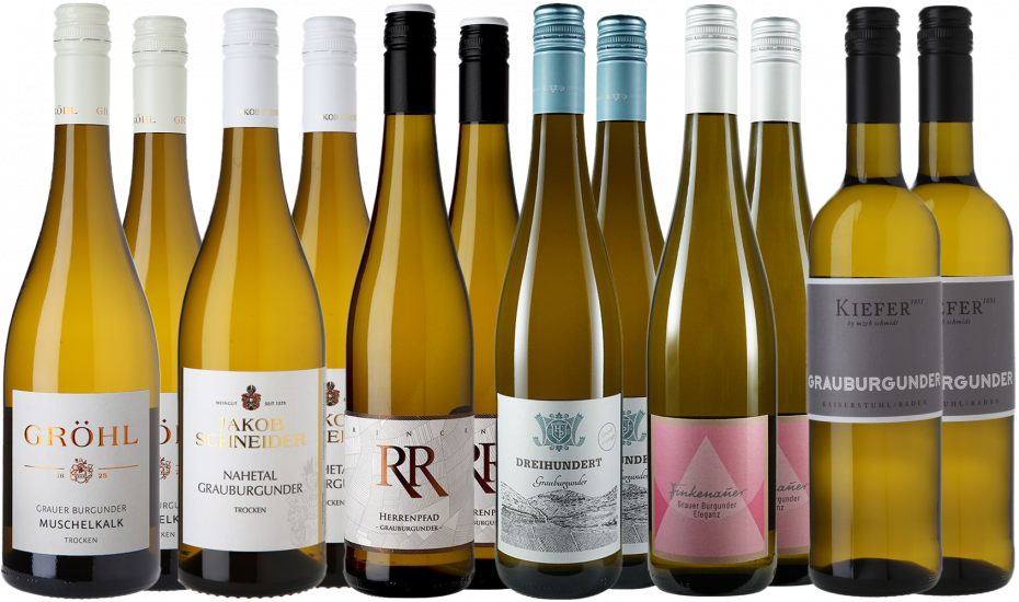 Großes Grauburgunder Premium-Paket 