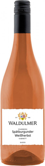 2024 Spätburgunder Weißherbst Kabinett lieblich - Waldulmer Winzergenossenschaft