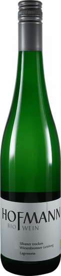 2025 Wiesenbronner Geisberg Silvaner LAGENWEIN trocken Bio - Weinbau Hofmann