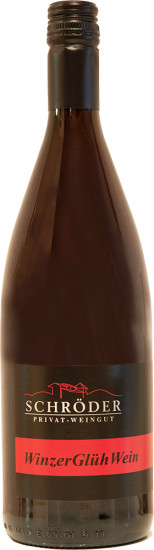 2021 Winzer-Glühwein Rot süß 1,0 L - Privat-Weingut Schröder