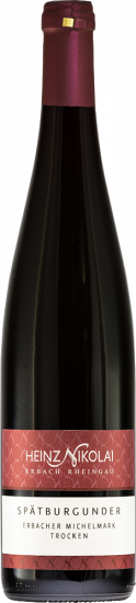 2023 Erbacher Michelmark Spätburgunder Rotwein trocken - Weingut Heinz Nikolai