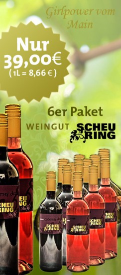 6er Paket Scheuring - Weingut Scheuring