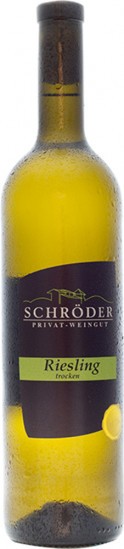 2021 Weißer Riesling trocken - Privat-Weingut Schröder