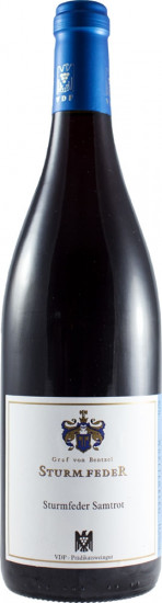 2022 Sturmfeder Samtrot halbtrocken - Weingut Graf von Bentzel-Sturmfeder