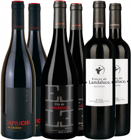 Bodegas Landaluce Rotwein Probierpaket Rioja DOCa - Bodegas Landaluce