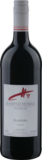 2023 Dornfelder feinherb 1,0 L - Weingut Kaspar Herke