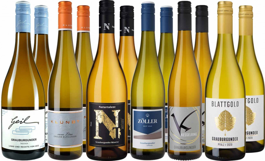 Großes Grauburgunder Entdecker-Paket 