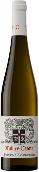 2018 Herrenletten Weißburgunder | VDP.Erste Lage trocken Bio - Müller-Catoir