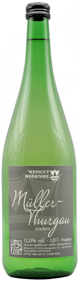 2024 Müller-Thurgau trocken 1,0 L - Weingut Weisensee