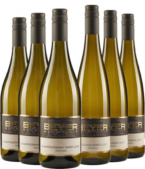 Genießerpaket Chardonnay & Riesling trocken - Weingut Johann P. Beyer