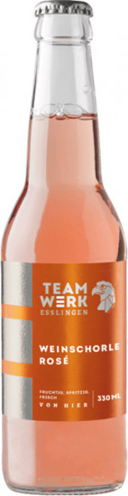 Weinschorle aus Roséwein 0,33 L - Teamwerk Esslingen