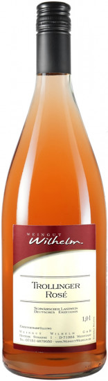 2020 Altenberg Trollinger Rosé halbtrocken 1,0 L - Weingut Wilhelm