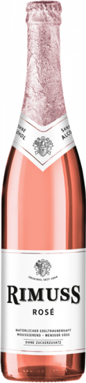 2025 Rimuss - Bianco Sparkling Dry ohne Alkohol, Mundus Vini Silber 2026 halbtrocken - Schloss Raggendorf