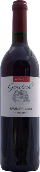 2018 Spätburgunder trocken - Weingut Genetsch